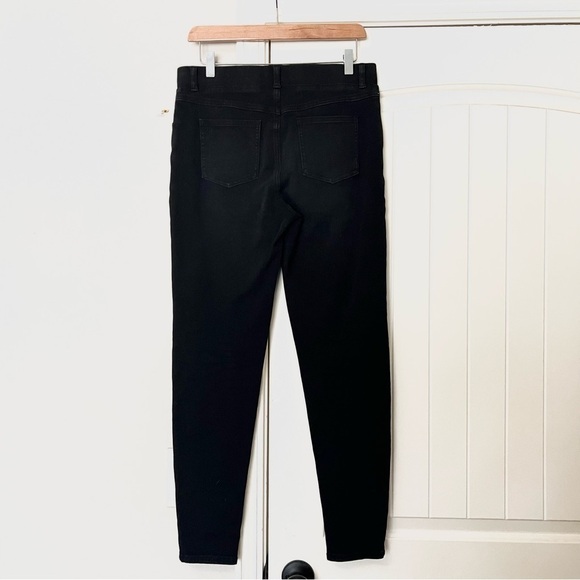 Betabrand Yoga Skinny Denim Jeans Washed Black - Picture 7 of 10
